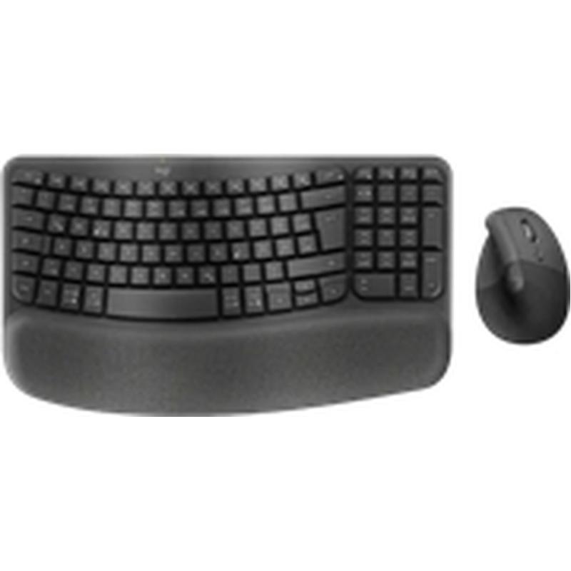 Logitech Wave Keys And Lift Combo - Deu