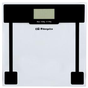 Báscula de Baño Orbegozo PB 2210/ Hasta 150kg/ Cristal