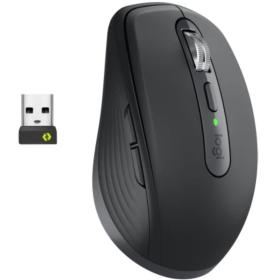 Ratón Inalámbrico Logitech MX Anywhere 3S For Business/ Batería recargable/ Hasta 8000 DPI/ Grafito