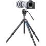 Leofoto MR O LO-284C Carbon Tripod w/ Leveling Middenzuil