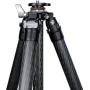 Leofoto MR O LO-284C Carbon Tripod w/ Leveling Middenzuil