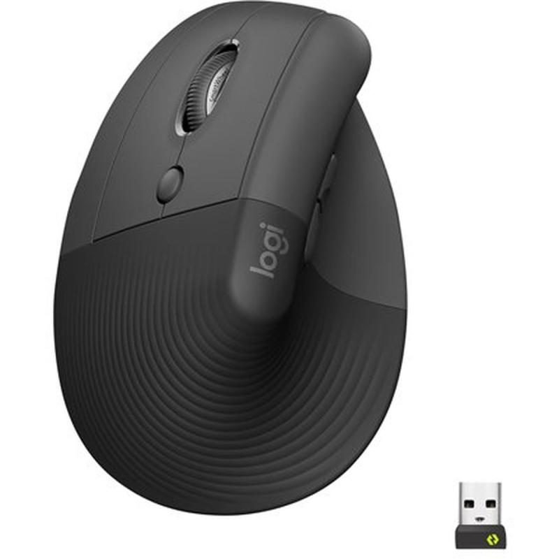 Logitech Lift Left Vertical Ergonomic Mouse Graphite / Black