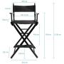 Selens Tall Wooden Director Chair