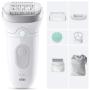 Depiladora Braun Silk Epil SkinSpa7 7-081/ con Batería/ 6 Accesorios