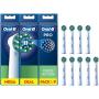 Cabezal de Recambio para cepillo Oral-B Pro Cross Action/ Pack 9 uds