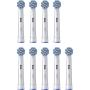 Cabezal de Recambio Braun para cepillo Braun Oral-B Sensitive Clean/ Pack 9 uds