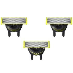 Cabezal de Reemplazo para Afeitadora Eléctrica Philips OneBlade/ Pack 3