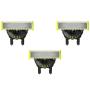 Cabezal de Reemplazo para Afeitadora Eléctrica Philips OneBlade/ Pack 3