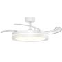 Ventilador de Techo Grunkel SKYWHITE42/ 30W/ 3 Aspas 106cm/ 6 Velocidades