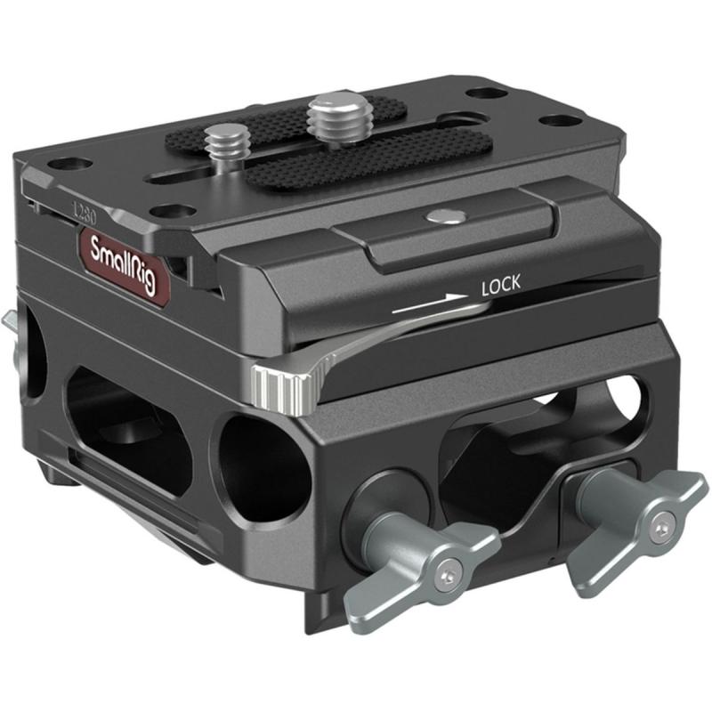 SmallRig 3067 Lightweight Baseplate w/ Dual 15mm Rod Clamp