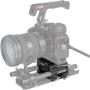 SmallRig 3067 Lightweight Baseplate w/ Dual 15mm Rod Clamp