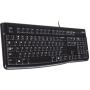Logitech K120 Corded Keyboard Black (Esp)