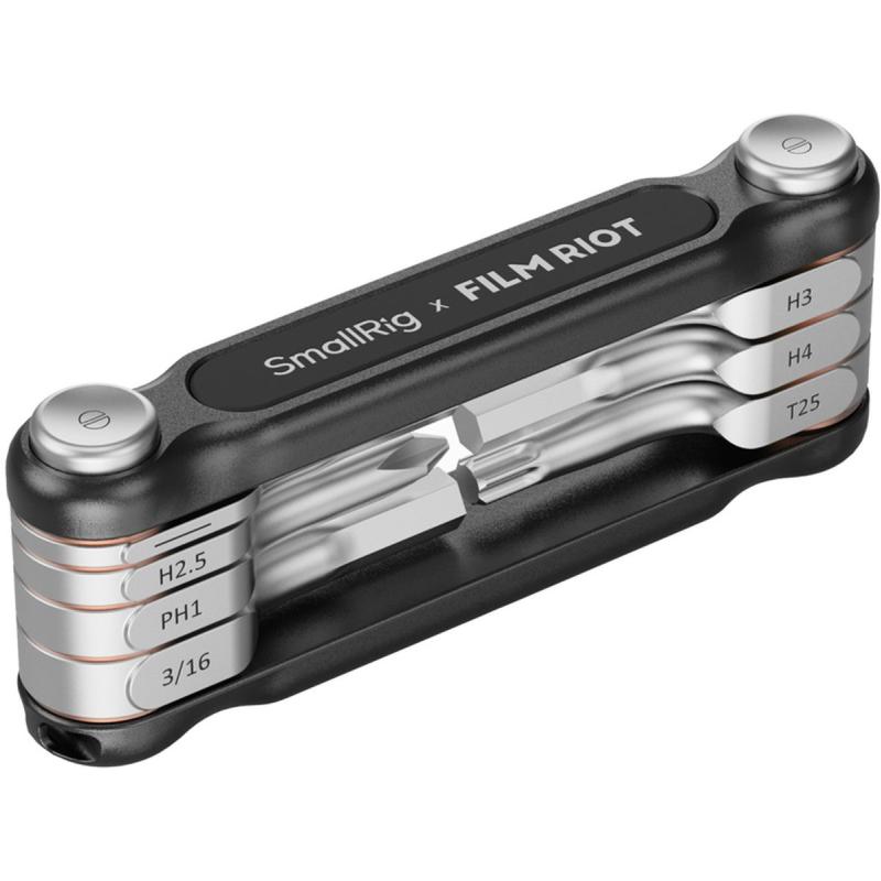 SmallRig X Film Riot 7 In 1 Detent Folding Multi Tool Kit (Black) 4374