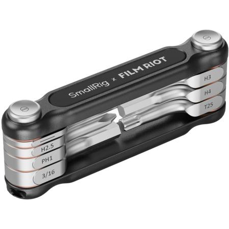 SmallRig X Film Riot 7 In 1 Detent Folding Multi Tool Kit (Black) 4374