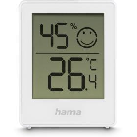 Hama Thermometer EN Hygrometer Baros Digital For Inside Set Van 2 White