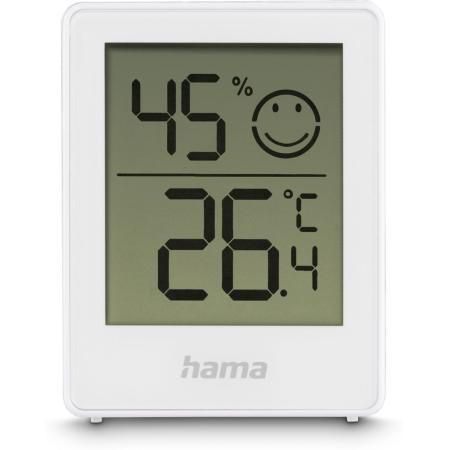 Hama Thermometer EN Hygrometer Baros Digital For Inside Set Van 2 White