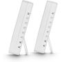Hama Thermometer EN Hygrometer Baros Digital For Inside Set Van 2 White