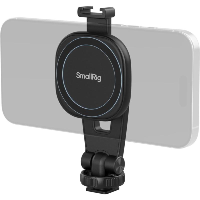 SmallRig 5283 AC-10 Attachable Phone Clamp w/ Cold Shoe Mount