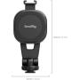 SmallRig 5283 AC-10 Attachable Phone Clamp w/ Cold Shoe Mount