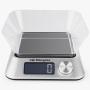 Báscula de Cocina Electrónica Orbegozo PC 1030 A/ hasta 5kg/ Plata