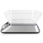 Báscula de Cocina Electrónica Orbegozo PC 1030 A/ hasta 5kg/ Plata