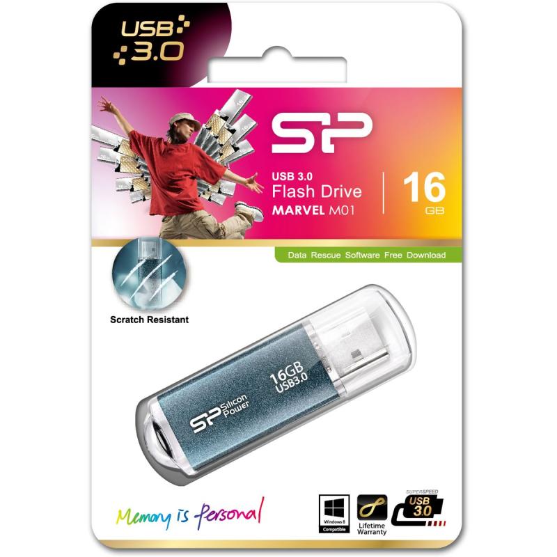 Silicon Power Marvel M01 16GB USB 3.0 (Blue)