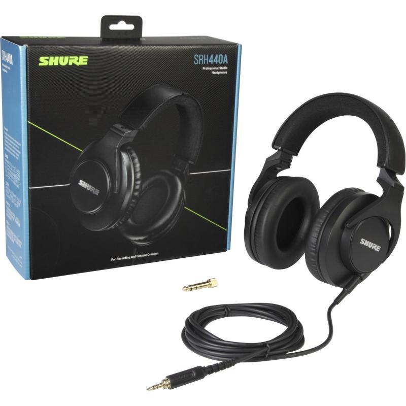 Shure SRH440A-EFS Professional Studio Headphones
