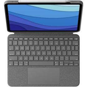Logitech Combo Touch - Grey - Central (FR)