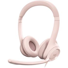 Logitech H390 USB Computer Headset - Rose - EMEA-914