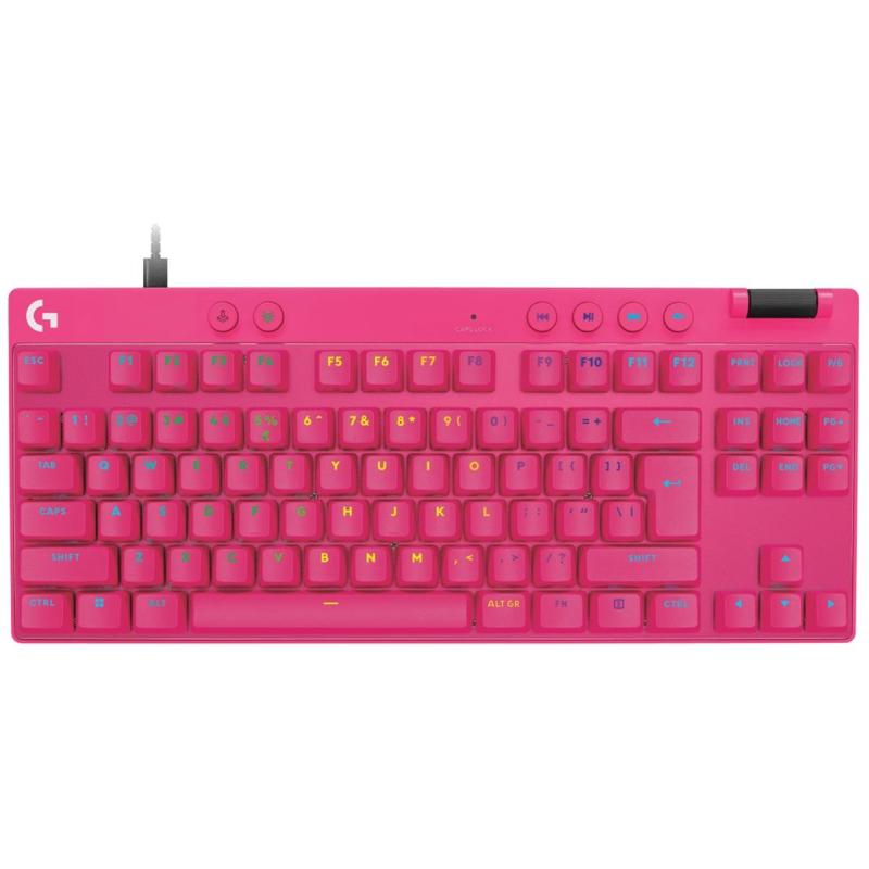 Logitech Pro X TKL Rapid Magenta (Us)