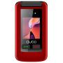 Teléfono Móvil Qubo X-247RDC 4G para Personas Mayores/ Rojo