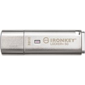 Kingston 32GB USB 3.2 IronKey Locker+ 50 AES USB