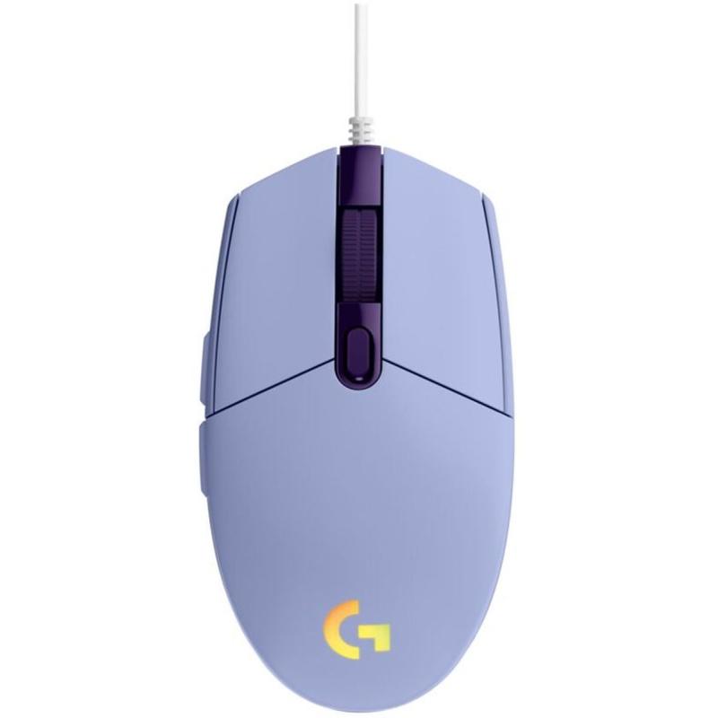 Logitech G203 Lightsync Gaming Mouse - Lilac - EMEA