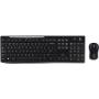 Logitech MK270 Wireless Combo Black Usb(Pan)
