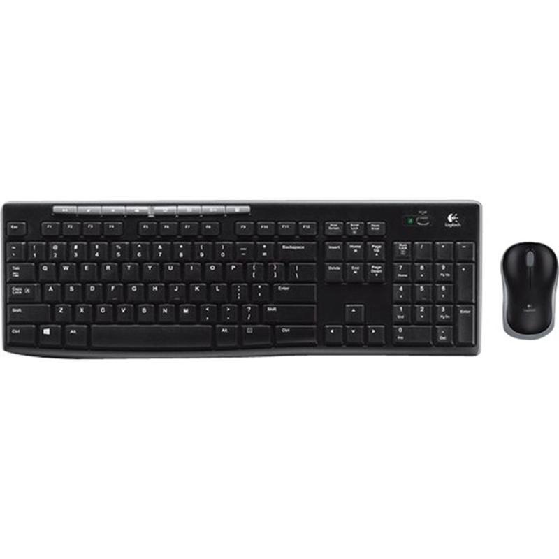 Logitech MK270 Wireless Combo Black Usb(Pan)