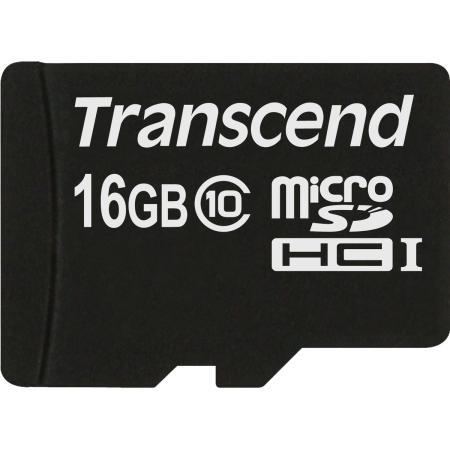 Transcend MicroSDHC 16GB R30MB/s CL10