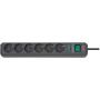 Brennenstuhl Eco-Line Power Distribution Unit 6 Sockets