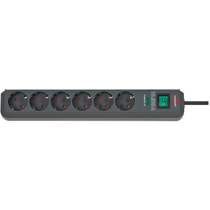 Brennenstuhl Eco-Line Power Distribution Unit 6 Sockets
