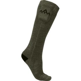 Heat Experience Heatx Heated Everyday Socks W/Batt V2 L Olive Green
