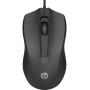 HP Acc: HP 105 BLK Wired Mouse