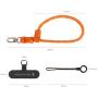 SmallRig 5302 Filmov Phone Wrist Strap (Orange)