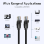 Cable de Red RJ45 UTP Vention IBEBY Cat.6/ 30cm/ Negro