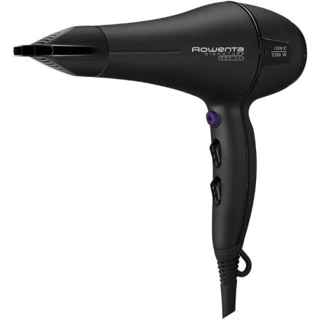 Secador Rowenta Signature Pro AC CV7840/ 2200W/ Iónico/ Negro