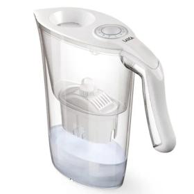 Pack Jarra Filtrante Laica Carmen Tosca/ 2.3L/ Blanca/ Jarra + 1 Filtro BI-FLUX