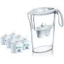 Pack Jarra Filtrante Laica Stream/ 2.3L/ Blanca/ Jarra + 6 Filtros BI-FLUX