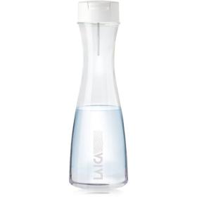 Botella Filtrante Laica GlaSSmart/ Capacidad 1.1L/ Blanca/ Incluye 2 Filtros