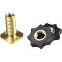 Rycote 20cm Hot Shoe Extension (2 X 3/8&amp;quot; Male Adaptors)