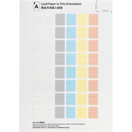 JJC SDSL-480 Memory Card Label Stickers