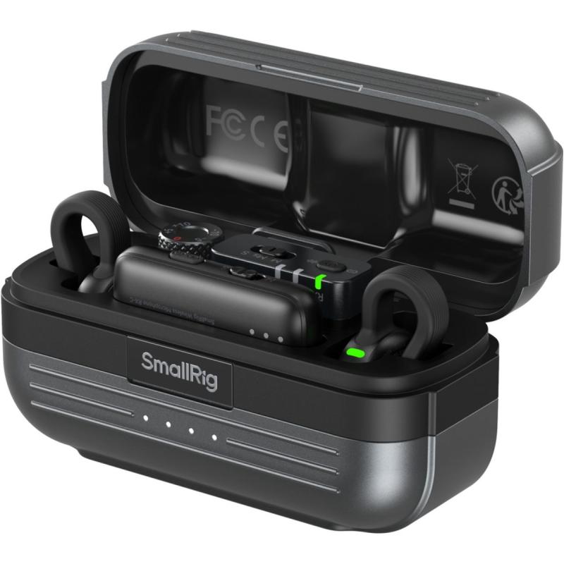 SmallRig 6526 S 70 Wireless Microphone w/ Multi-Device Compatibility (Black)