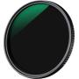 K&amp;F Concept Variabel ND Filter ND8-2000 Super Slim - 52mm
